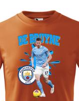 Dětské tričko s potiskem Kevin De Bruyne -  dětské tričko pro milovníky fotbalu