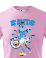 Dětské tričko s potiskem Kevin De Bruyne -  dětské tričko pro milovníky fotbalu