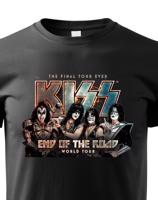 Dětské tričko s potiskem Kiss - parádní tričko s potiskem metalové skupiny Kiss