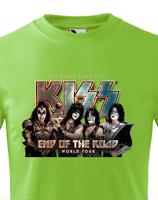 Dětské tričko s potiskem Kiss - parádní tričko s potiskem metalové skupiny Kiss