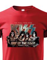 Dětské tričko s potiskem Kiss - parádní tričko s potiskem metalové skupiny Kiss
