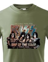 Dětské tričko s potiskem Kiss - parádní tričko s potiskem metalové skupiny Kiss