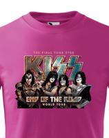 Dětské tričko s potiskem Kiss - parádní tričko s potiskem metalové skupiny Kiss