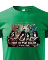 Dětské tričko s potiskem Kiss - parádní tričko s potiskem metalové skupiny Kiss