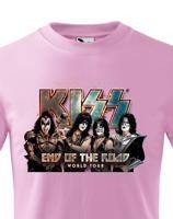 Dětské tričko s potiskem Kiss - parádní tričko s potiskem metalové skupiny Kiss
