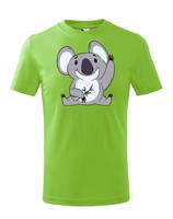 Dětské tričko s potiskem Koaly - narozeninový dárek pro dítě