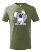 Dětské tričko s potiskem Koaly - narozeninový dárek pro dítě