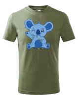 Dětské tričko s potiskem Koaly - narozeninový dárek pro milovníky koal