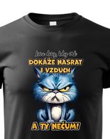 Dětské tričko s potiskem Kočky - nečum - dárek na narozeniny nebo Vánoce