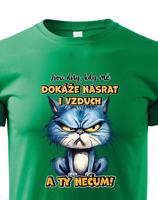 Dětské tričko s potiskem Kočky - nečum - dárek na narozeniny nebo Vánoce