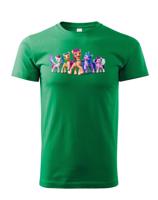 Dětské tričko s potiskem koníků - tričko pro milovníky poníků a koní