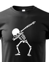 Dětské tričko s potiskem kostry