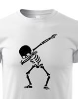 Dětské tričko s potiskem kostry