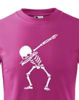 Dětské tričko s potiskem kostry