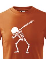 Dětské tričko s potiskem kostry