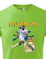 Dětské tričko s potiskem Kylian Mbappé -  dětské tričko pro milovníky fotbalu