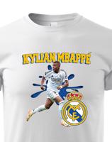 Dětské tričko s potiskem Kylian Mbappé -  dětské tričko pro milovníky fotbalu
