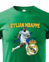 Dětské tričko s potiskem Kylian Mbappé -  dětské tričko pro milovníky fotbalu
