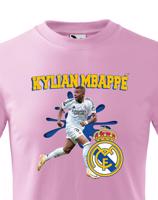 Dětské tričko s potiskem Kylian Mbappé -  dětské tričko pro milovníky fotbalu