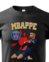Dětské tričko s potiskem Kylian Mbappé -  dětské tričko pro milovníky fotbalu