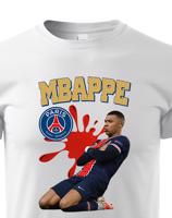 Dětské tričko s potiskem Kylian Mbappé -  dětské tričko pro milovníky fotbalu