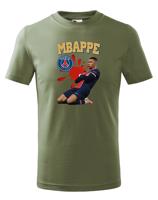 Dětské tričko s potiskem Kylian Mbappé -  dětské tričko pro milovníky fotbalu