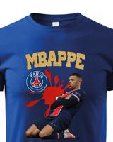 Dětské tričko s potiskem Kylian Mbappé -  dětské tričko pro milovníky fotbalu
