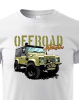 Dětské tričko s potiskem Land Rover Defender -   tričko pro milovníky aut