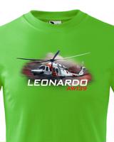Dětské tričko s potiskem  Leonardo AW139 - ideální dárek pro milovníky helikoptér