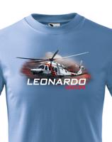 Dětské tričko s potiskem  Leonardo AW139 - ideální dárek pro milovníky helikoptér