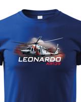 Dětské tričko s potiskem  Leonardo AW139 - ideální dárek pro milovníky helikoptér