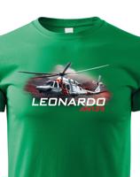 Dětské tričko s potiskem  Leonardo AW139 - ideální dárek pro milovníky helikoptér