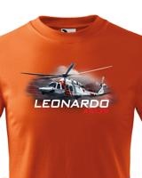 Dětské tričko s potiskem  Leonardo AW139 - ideální dárek pro milovníky helikoptér