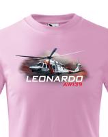 Dětské tričko s potiskem  Leonardo AW139 - ideální dárek pro milovníky helikoptér