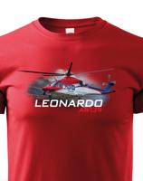 Dětské tričko s potiskem  Leonardo AW139 Rescue - ideální dárek pro milovníky helikoptér
