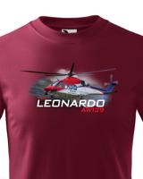 Dětské tričko s potiskem  Leonardo AW139 Rescue - ideální dárek pro milovníky helikoptér