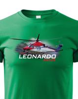 Dětské tričko s potiskem  Leonardo AW139 Rescue - ideální dárek pro milovníky helikoptér