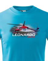 Dětské tričko s potiskem  Leonardo AW139 Rescue - ideální dárek pro milovníky helikoptér