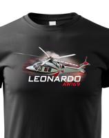 Dětské tričko s potiskem  Leonardo AW169 - ideální dárek pro milovníky helikoptér