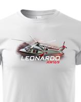 Dětské tričko s potiskem  Leonardo AW169 - ideální dárek pro milovníky helikoptér