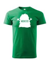 Dětské tričko s potiskem Monstra a nápisem Monster - vtipné tričko