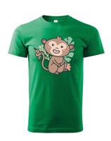 Dětské tričko s potiskem opice - tričko pro milovníky zvířat