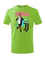 Dětské tričko s potiskem Paulo Dybala -  dětské tričko pro milovníky fotbalu