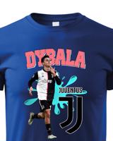 Dětské tričko s potiskem Paulo Dybala -  dětské tričko pro milovníky fotbalu
