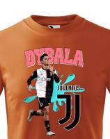 Dětské tričko s potiskem Paulo Dybala -  dětské tričko pro milovníky fotbalu