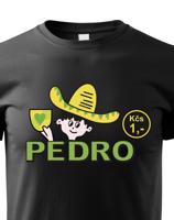 Dětské tričko s potiskem Pedro - retro tričko
