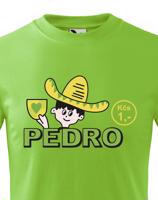 Dětské tričko s potiskem Pedro - retro tričko
