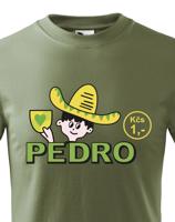 Dětské tričko s potiskem Pedro - retro tričko