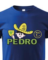 Dětské tričko s potiskem Pedro - retro tričko