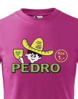 Dětské tričko s potiskem Pedro - retro tričko